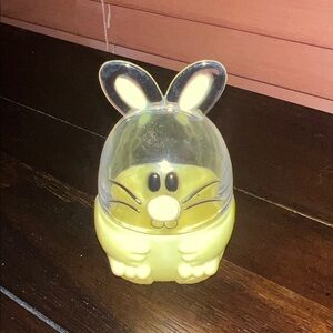 Easter Bunny Egg Shaped Container